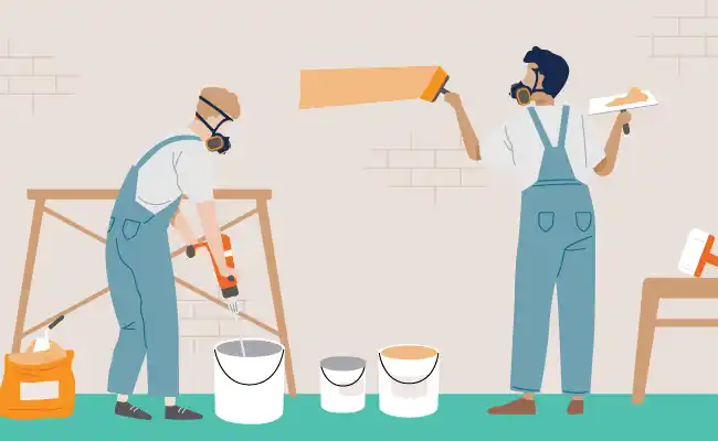 painting Independent Hill